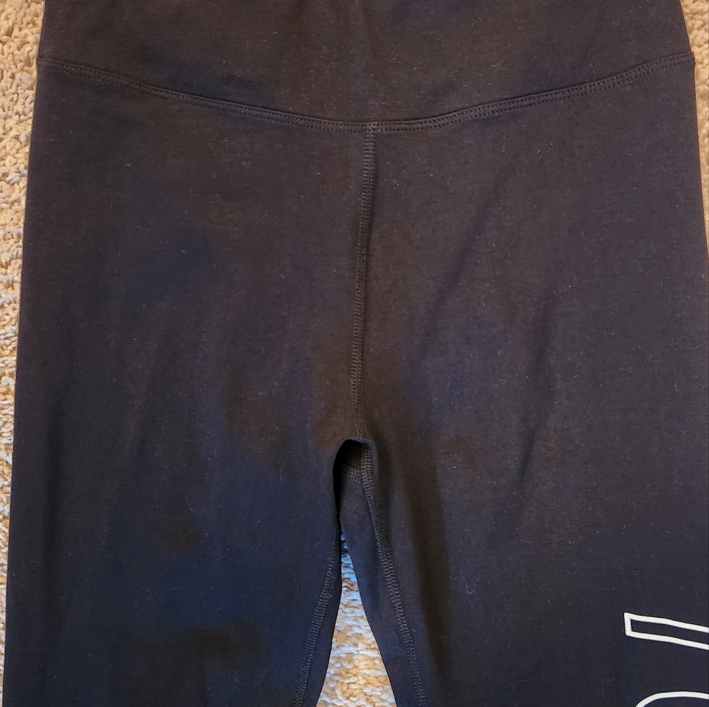 Tommy Hilfiger Jersery Black Leggings High Rise Size Small - Picture 5 of 9